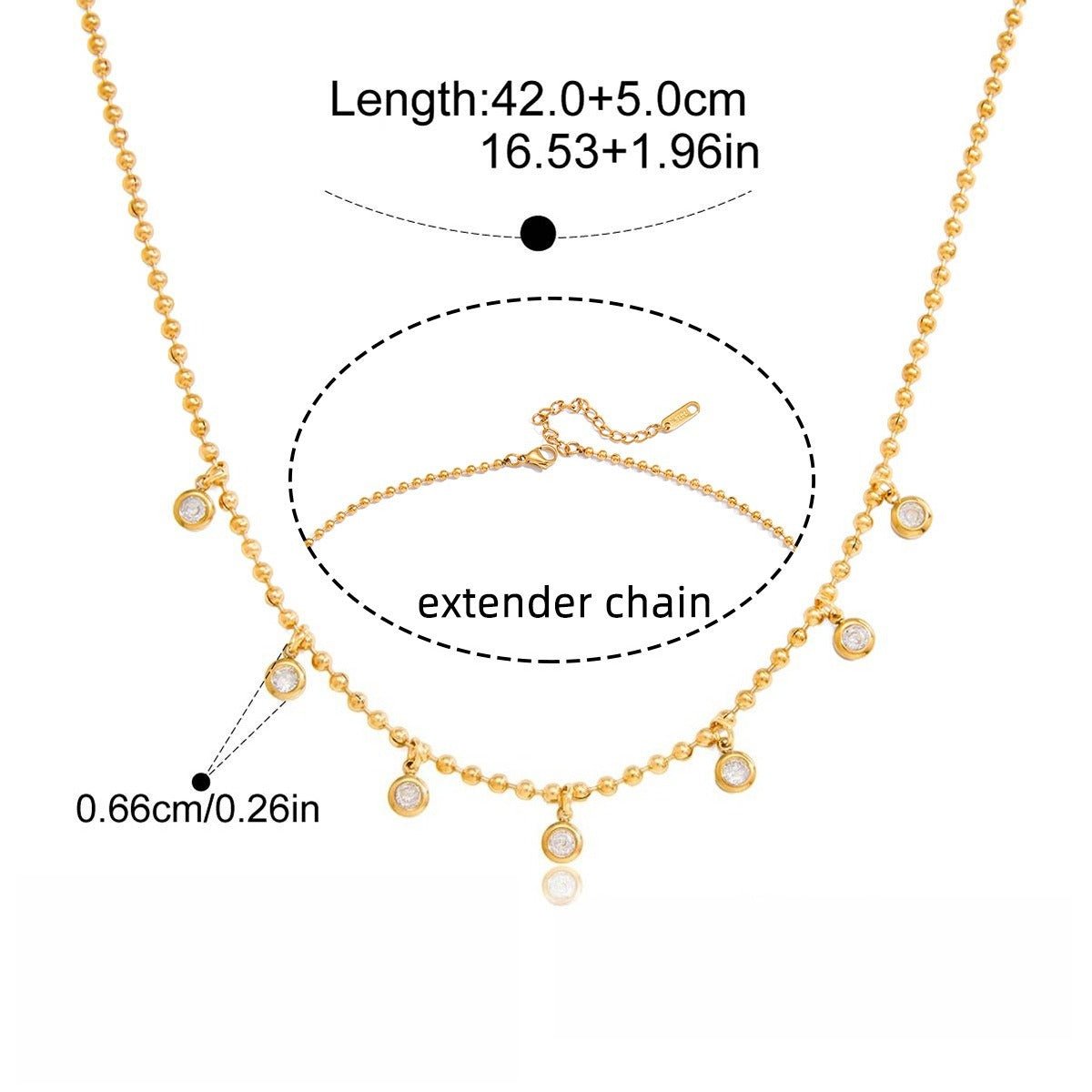 Velóra Aurelia Bead Necklace - VELORÁ