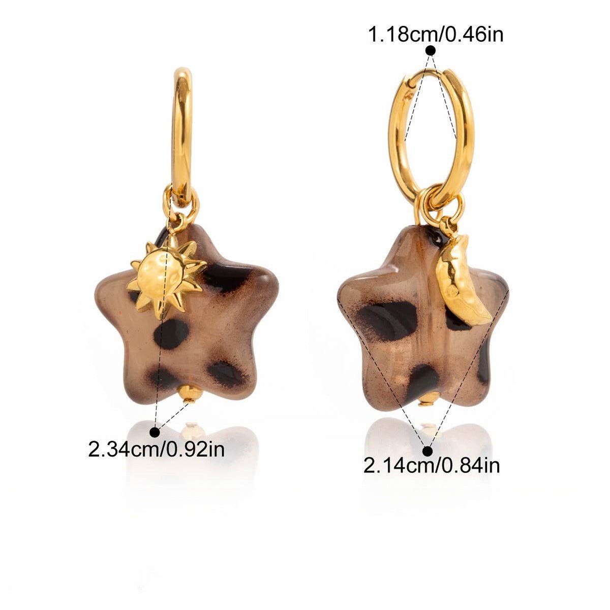 Velóra Auri – Autumn Luxe Titanium Earrings - VELORÁ