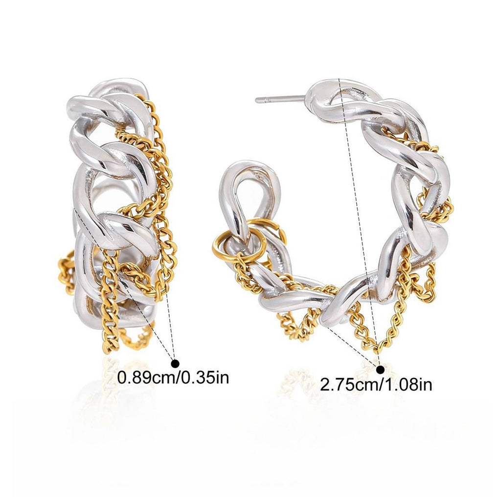 Velóra Auri – Autumn Tassel Luxe Studs - VELORÁ