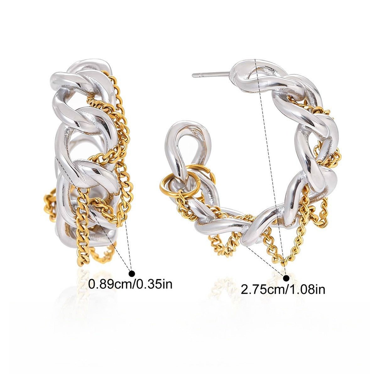 Velóra Auri – Autumn Tassel Luxe Studs - VELORÁ