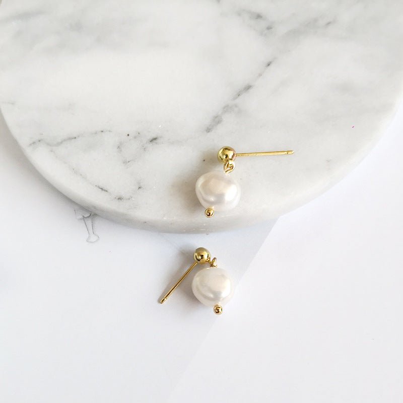 Velóra Auri – Baroque Pearl Studs - VELORÁ