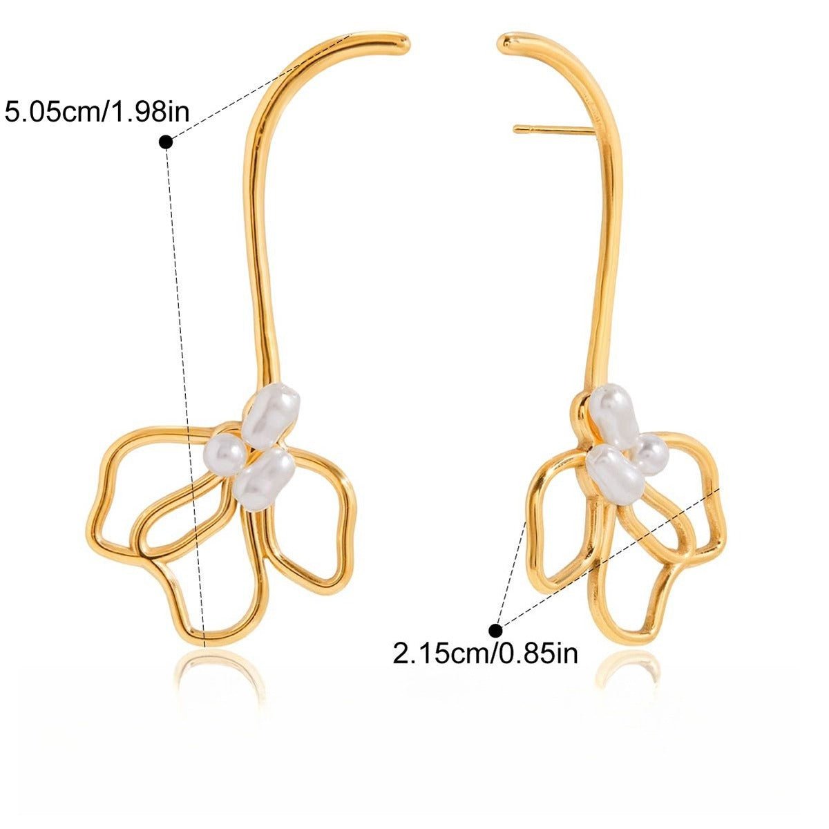 Velóra Auri – Bloom Pearl Studs - VELORÁ