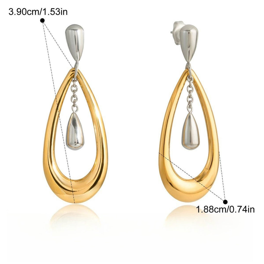 Velóra Auri – Dual Drop Earrings - VELORÁ