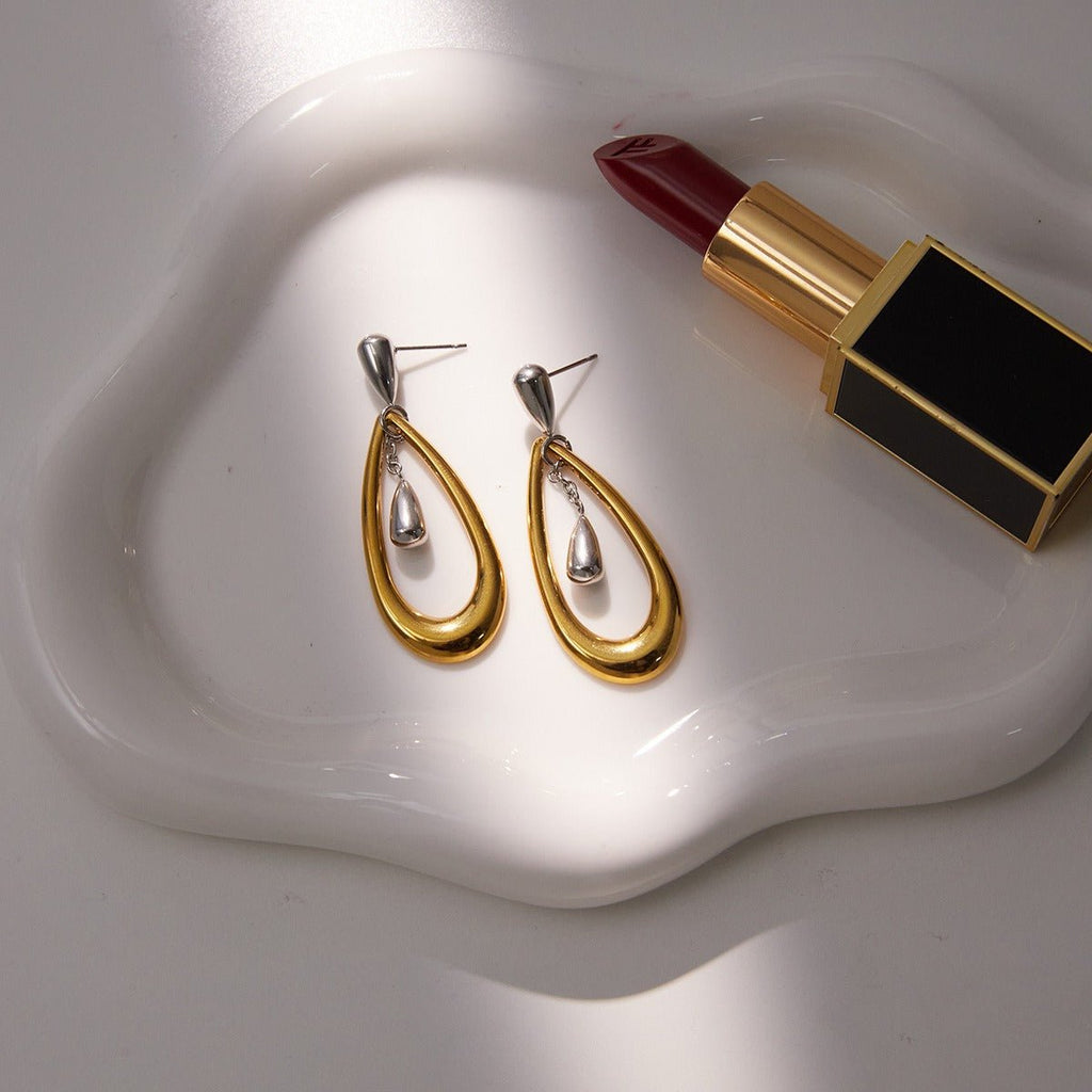 Velóra Auri – Dual Drop Earrings - VELORÁ