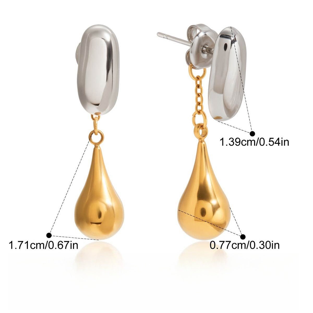 Velóra Auri – Dual Drop Studs - VELORÁ