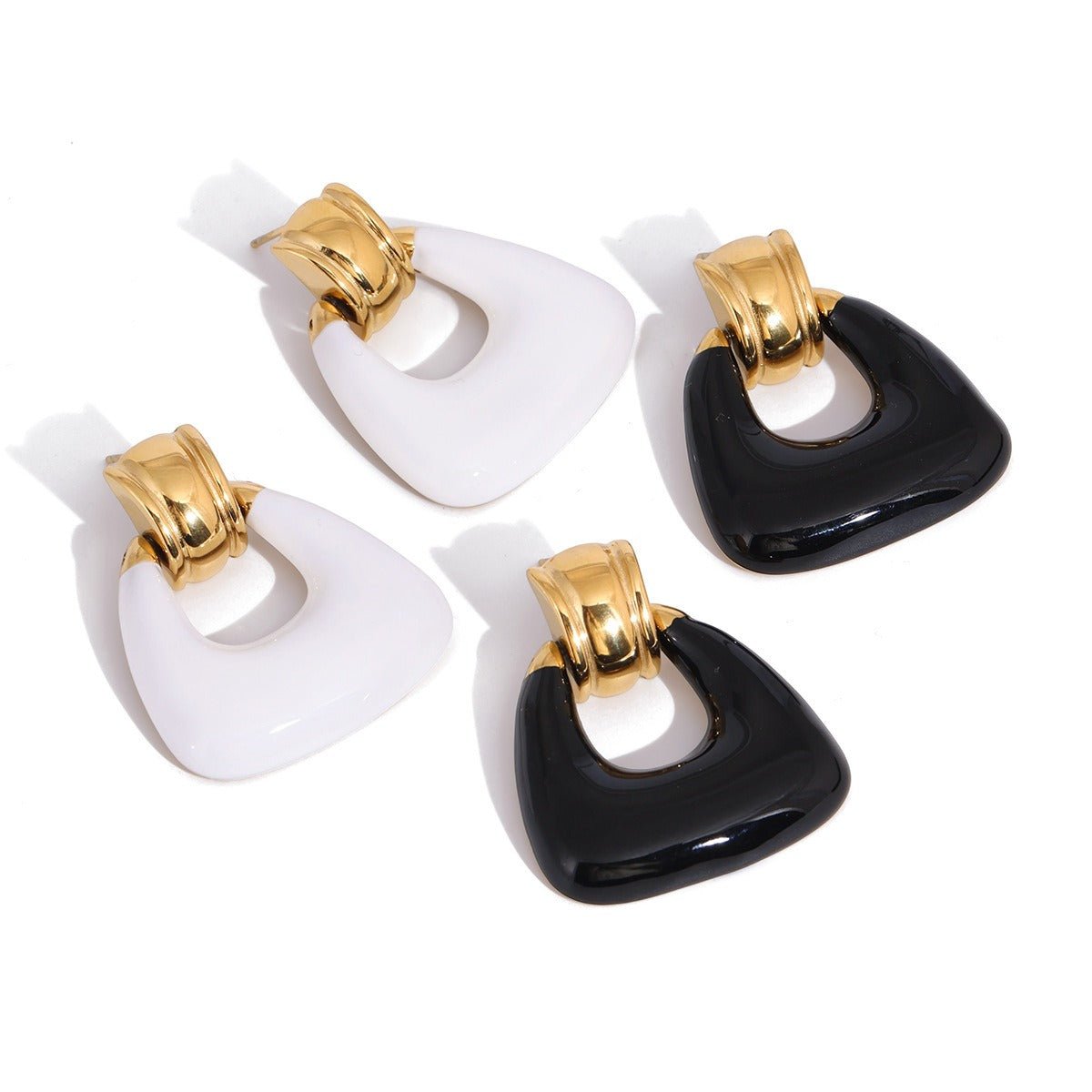 Velóra Auri – Enamel Luxe Studs - VELORÁ