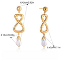 Velóra Auri – Infinity Luxe Titanium Earrings - VELORÁ