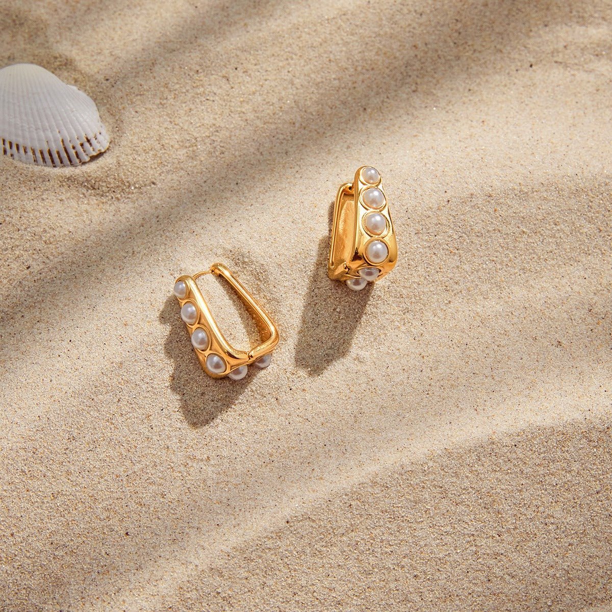 Velóra Auri – Pearl Luxe Earrings - VELORÁ