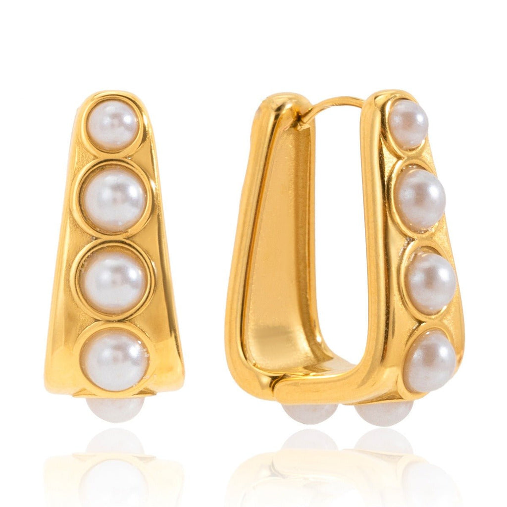 Velóra Auri – Pearl Luxe Earrings - VELORÁ