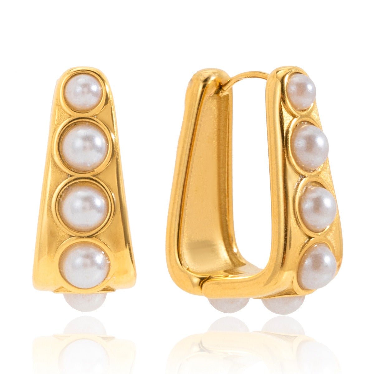 Velóra Auri – Pearl Luxe Earrings - VELORÁ