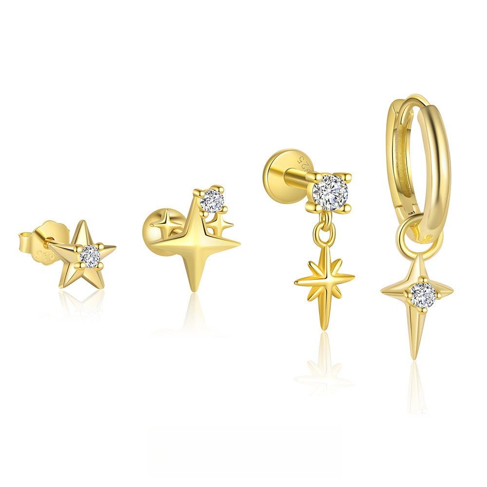 Velóra Auri – Starburst Diamond Studs - VELORÁ