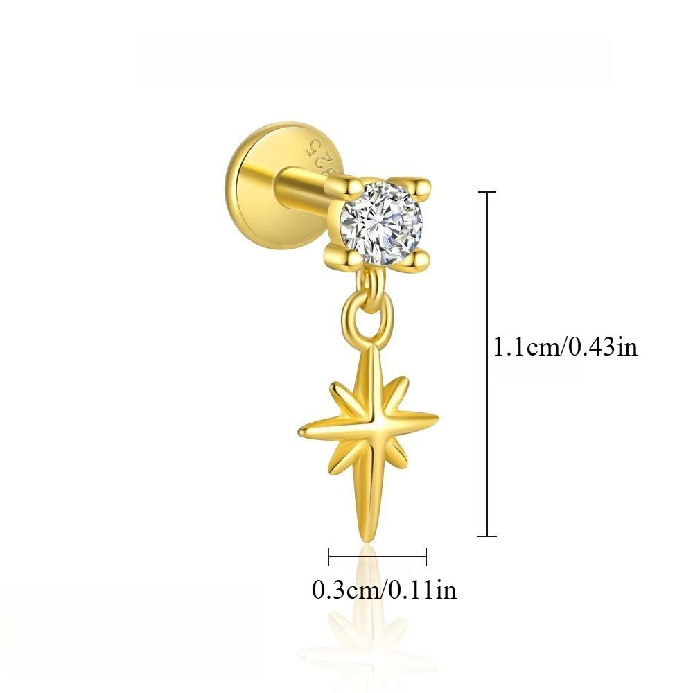Velóra Auri – Starburst Diamond Studs - VELORÁ