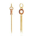 Velóra Auri – Wooden Luxe Tassel Earrings - VELORÁ