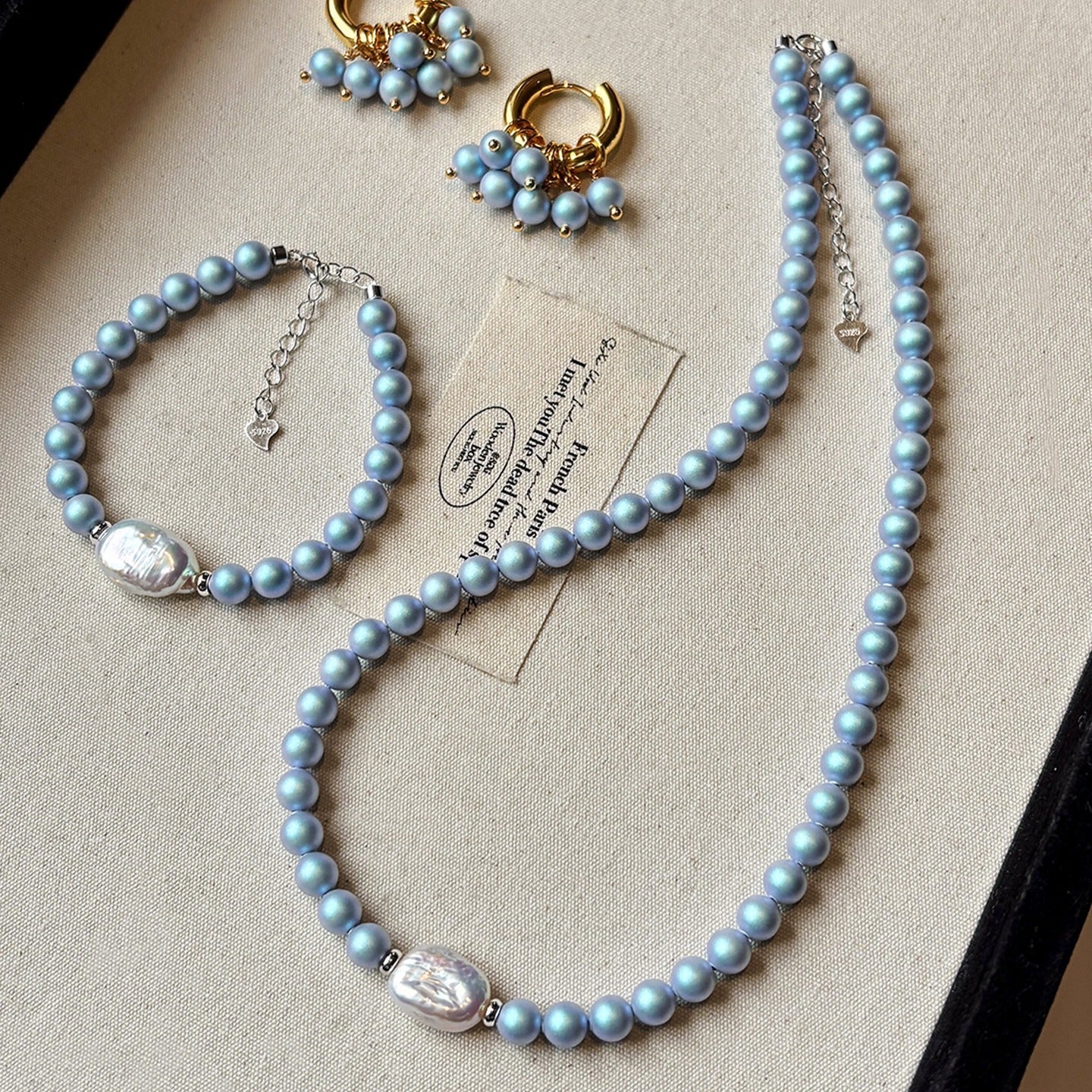 Velora Azure Pearl Set - VELORÁ