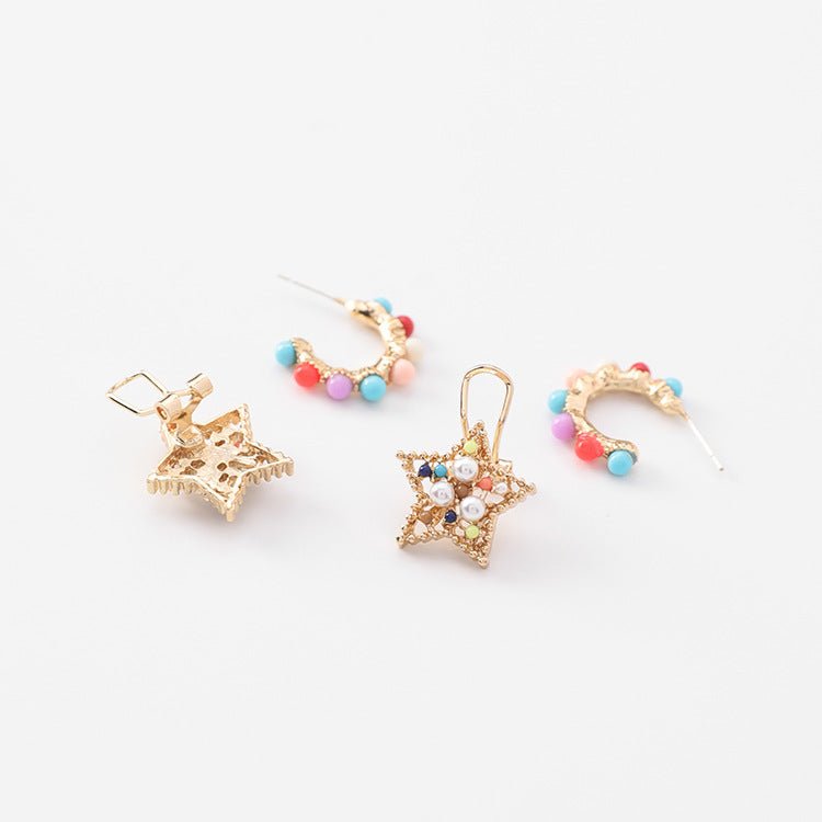 Velóra Boho Color Bead Earrings - VELORÁ