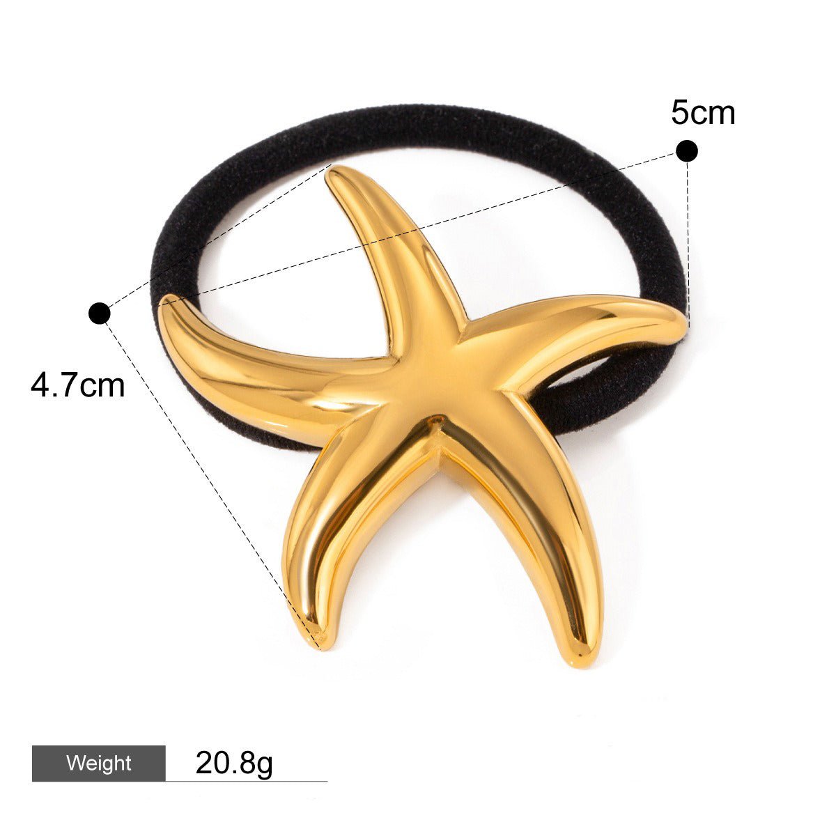 Velóra Éclat – Starfish Luxe Hair Accessory - VELORÁ