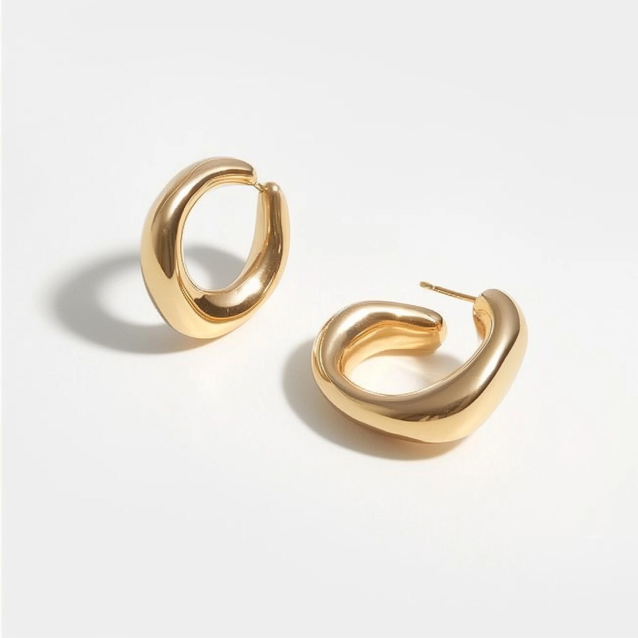 Velora – Élan Gold Earrings - VELORÁ