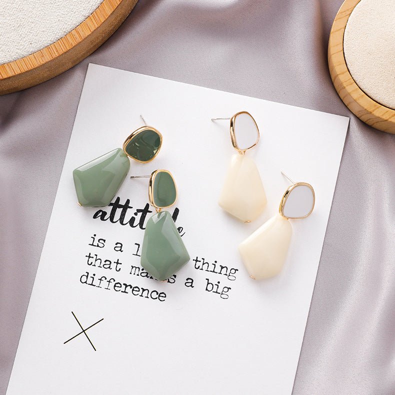 Velóra Geo Drop Earrings - VELORÁ