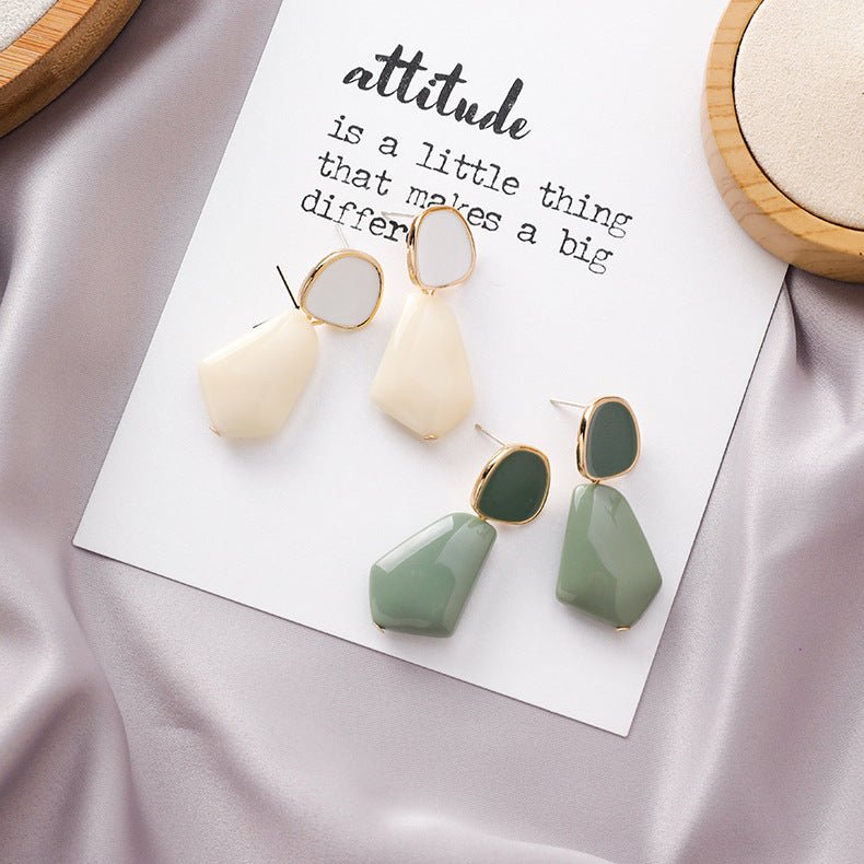 Velóra Geo Drop Earrings - VELORÁ