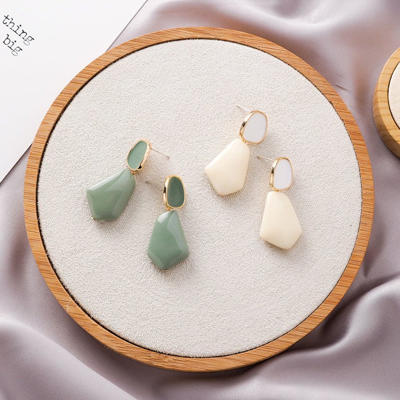 Velóra Geo Drop Earrings - VELORÁ
