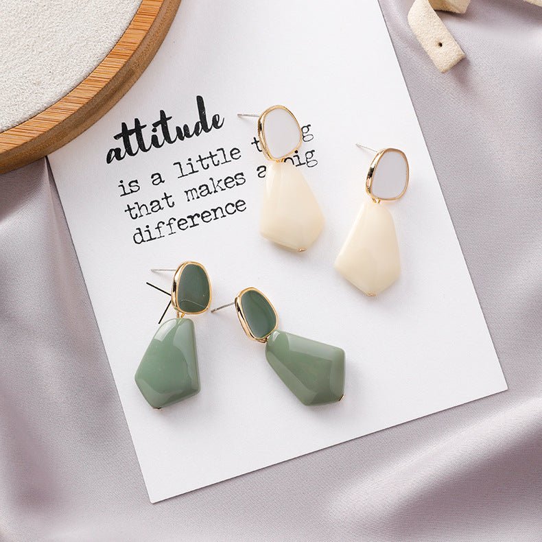 Velóra Geo Drop Earrings - VELORÁ