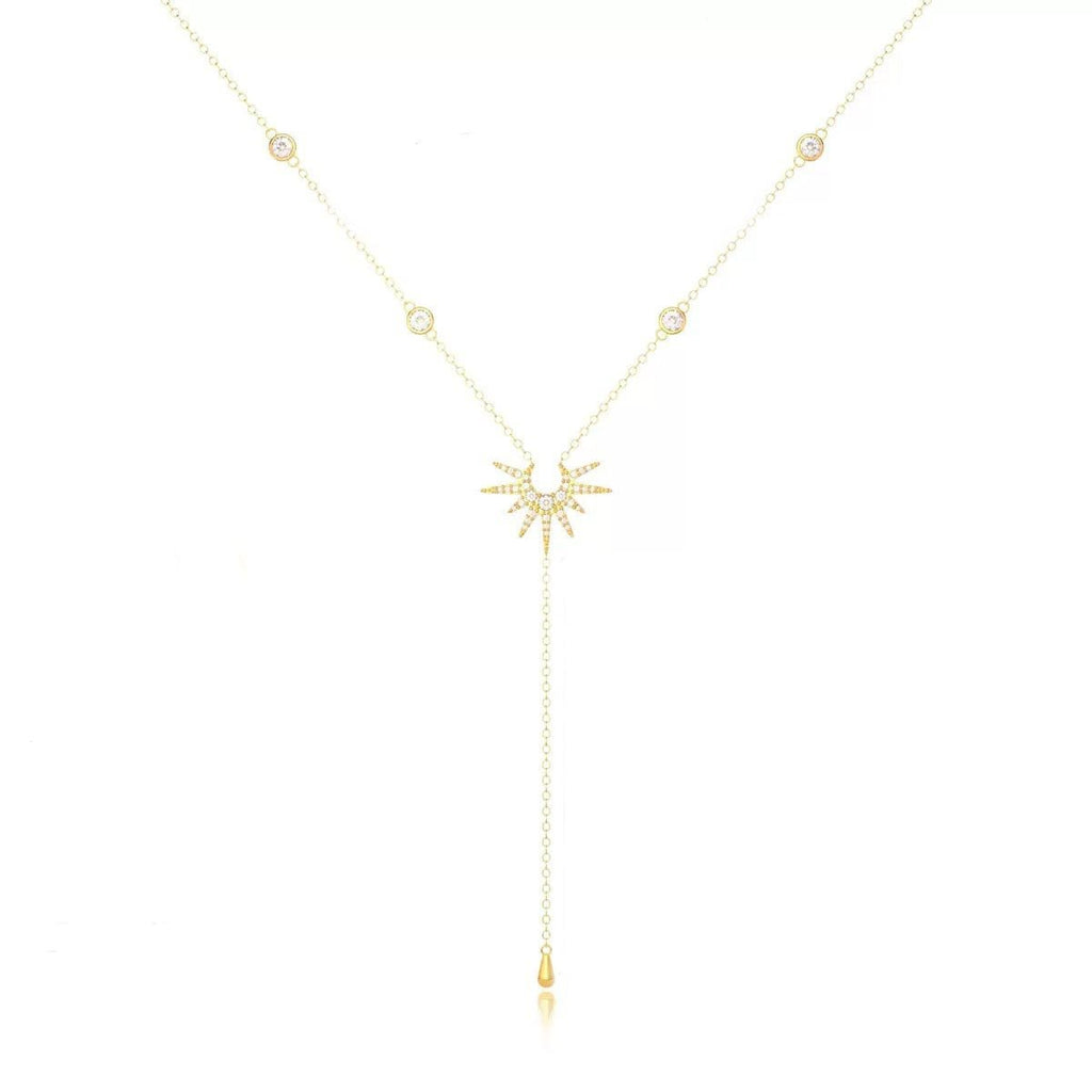 Velora Golden Cascade Necklace - VELORÁ