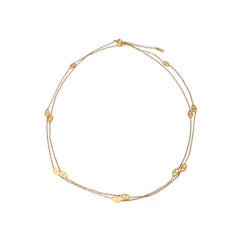 Velora Golden Orbit Necklace - VELORÁ