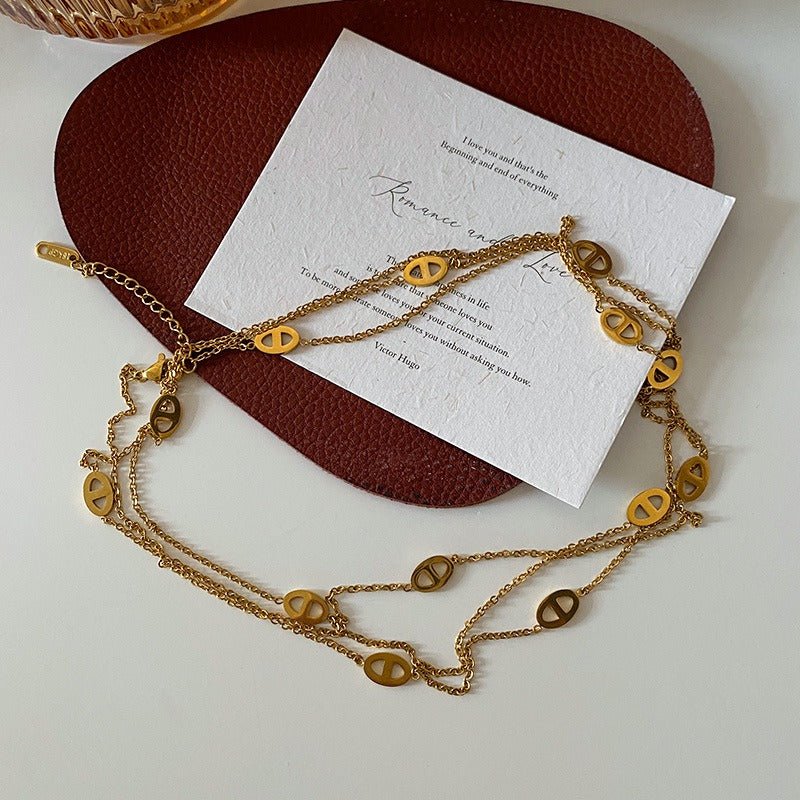 Velora Golden Orbit Necklace - VELORÁ