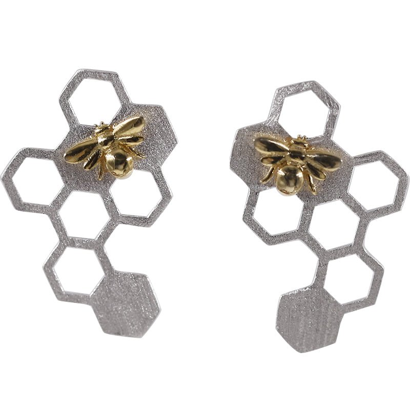 Velóra Hive Sculpt Earrings - VELORÁ