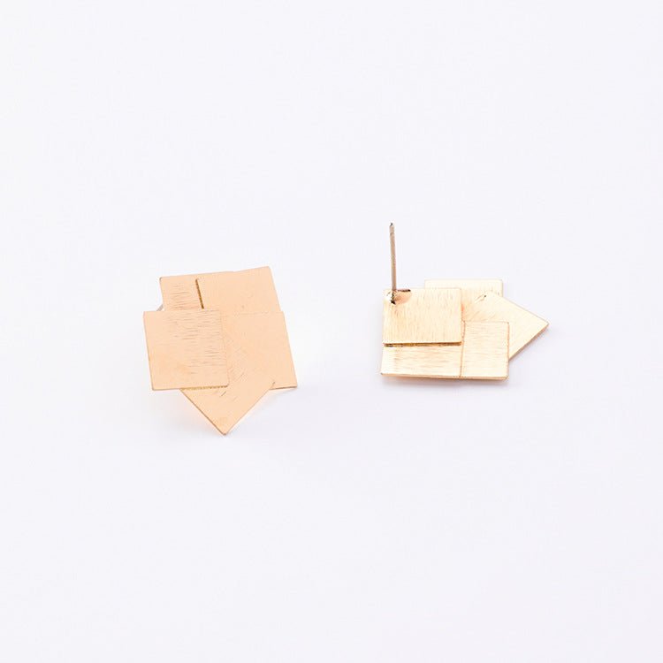Velóra Layered Geo Earrings - VELORÁ