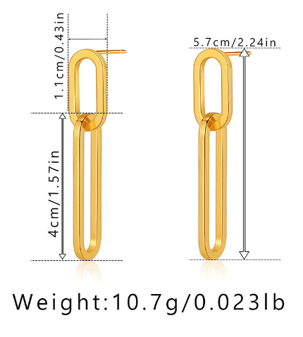 Velóra Linear Edge Earrings - VELORÁ