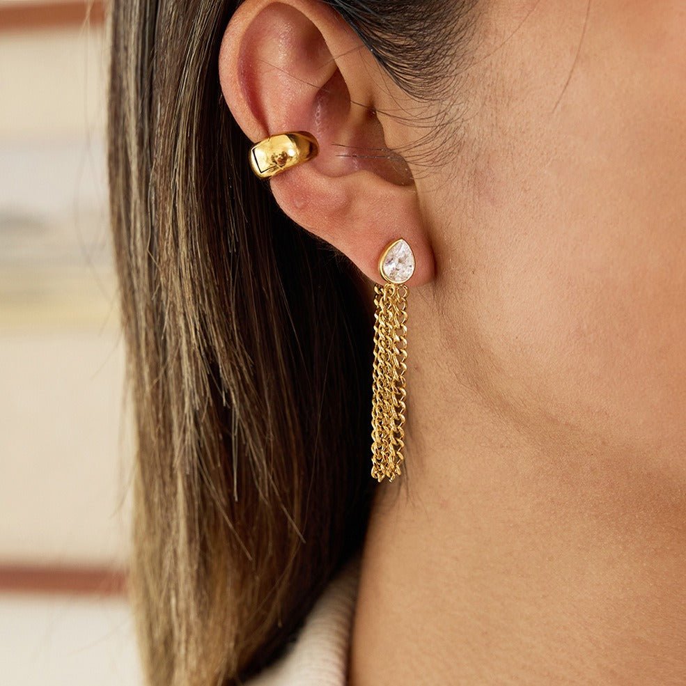 Velóra Lúmina Tassel Earrings - VELORÁ