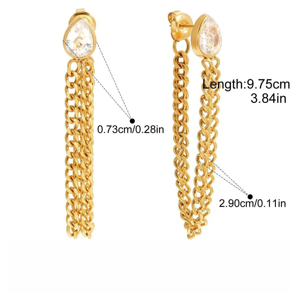 Velóra Lúmina Tassel Earrings - VELORÁ