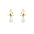 Velóra Pearl Heart Earrings - VELORÁ
