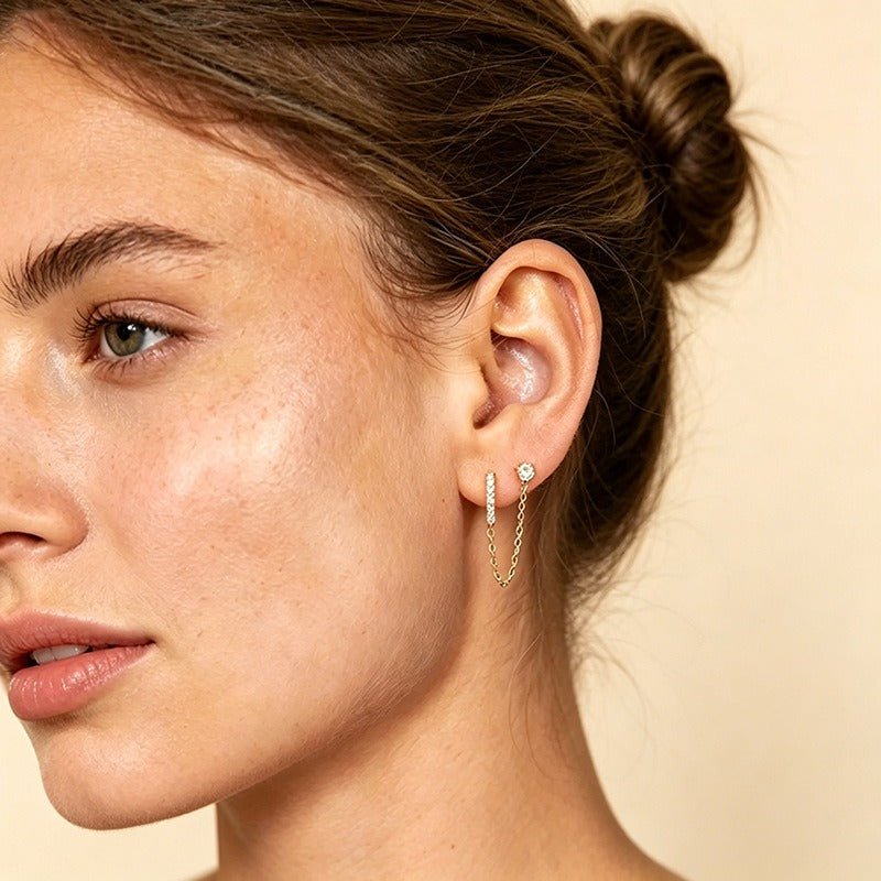 Velora Radiance Stud Earrings - VELORÁ