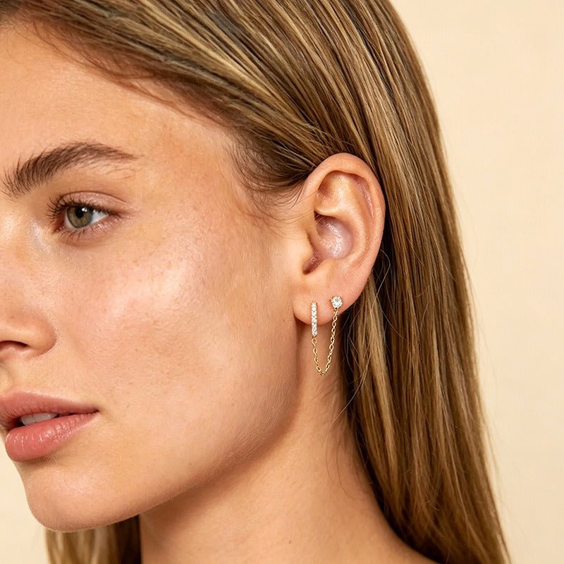 Velora Radiance Stud Earrings - VELORÁ