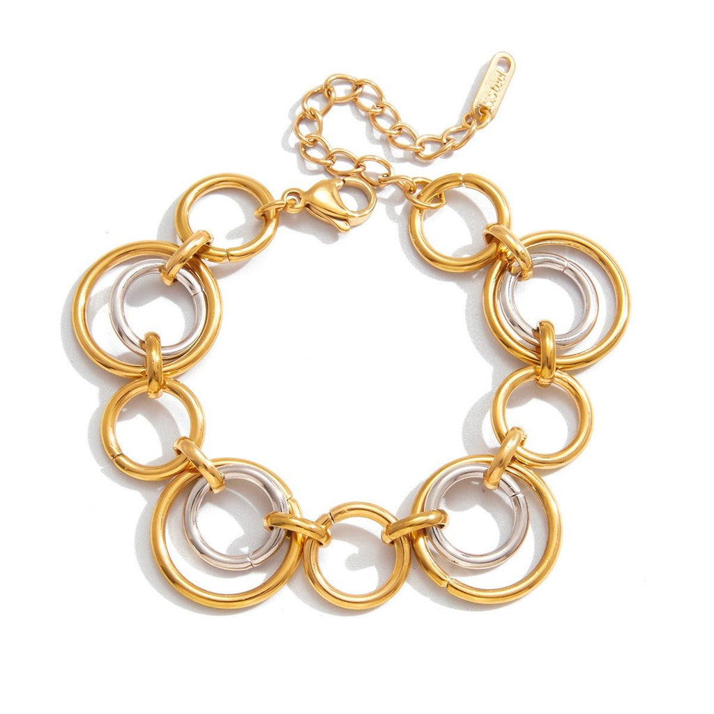 Velóra Sélene – Dual Tone Multi - Strand Bracelet - VELORÁ