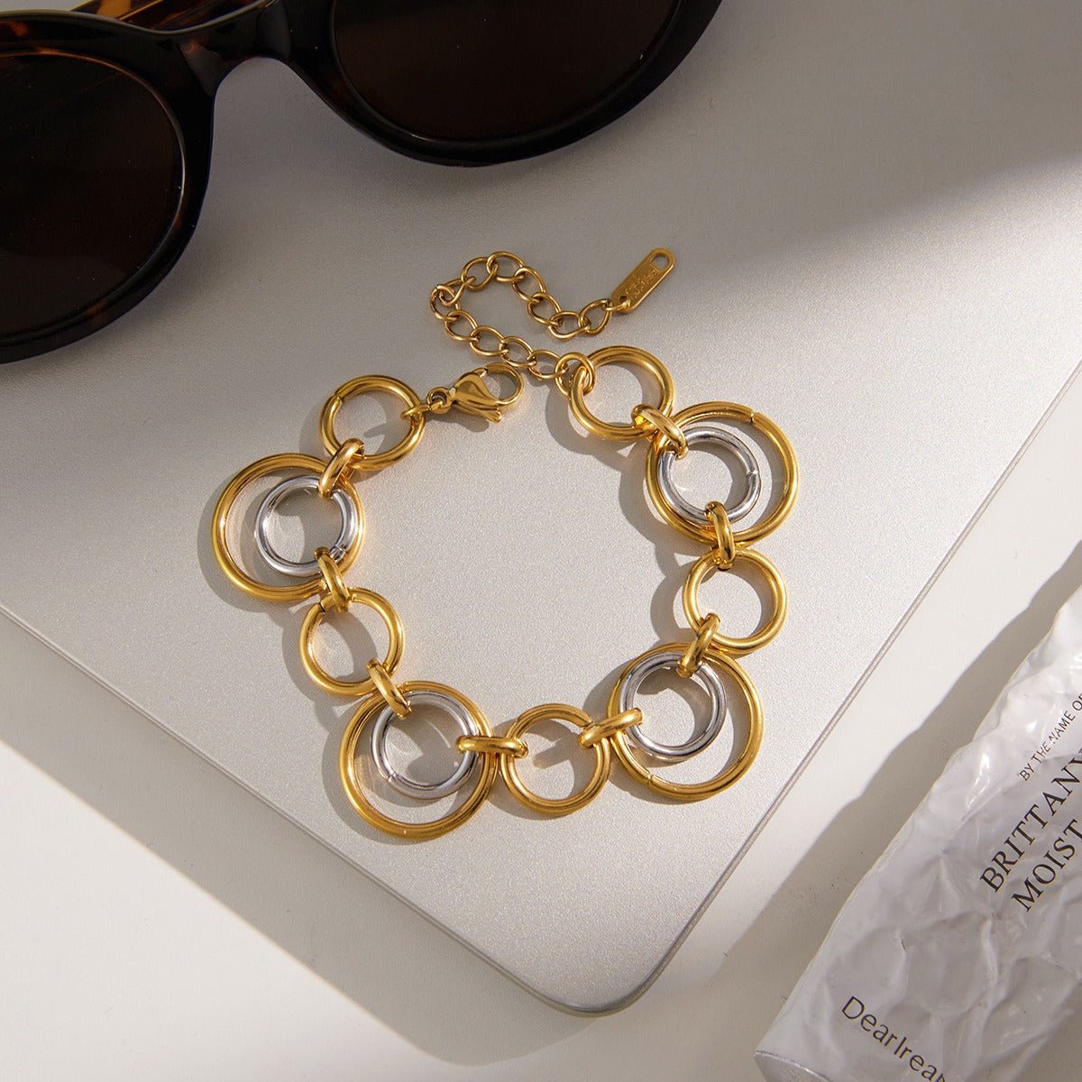 Velóra Sélene – Dual Tone Multi - Strand Bracelet - VELORÁ
