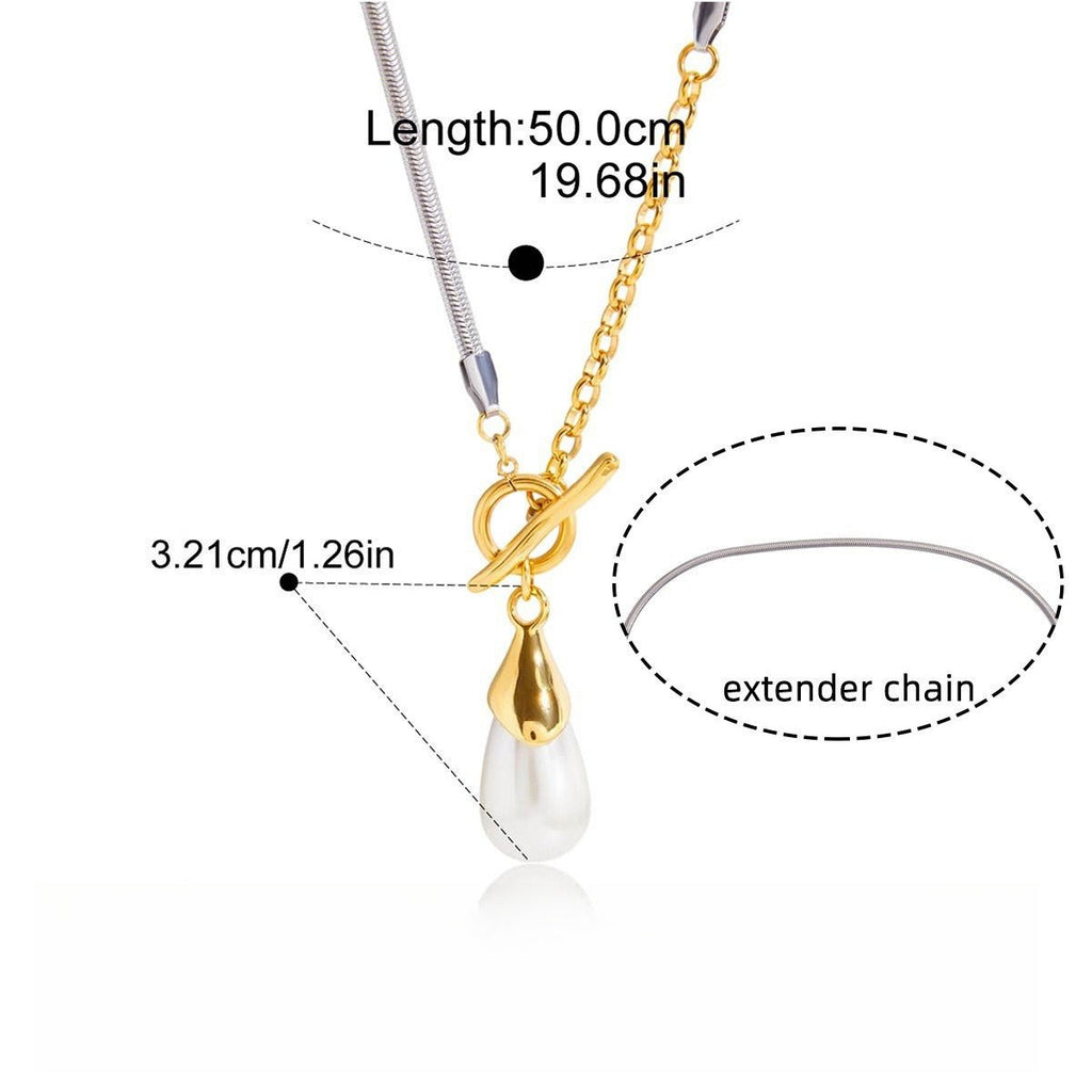 Velóra Sélene – Pearl Luxe Sweater Chain - VELORÁ