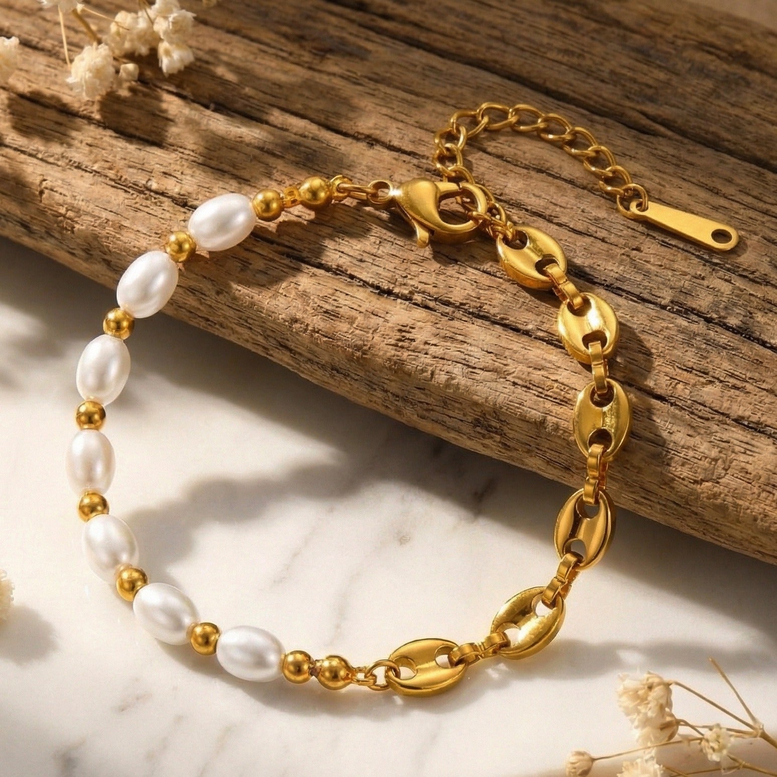Velóra Sélene – Trinity Pearl Bracelet - VELORÁ