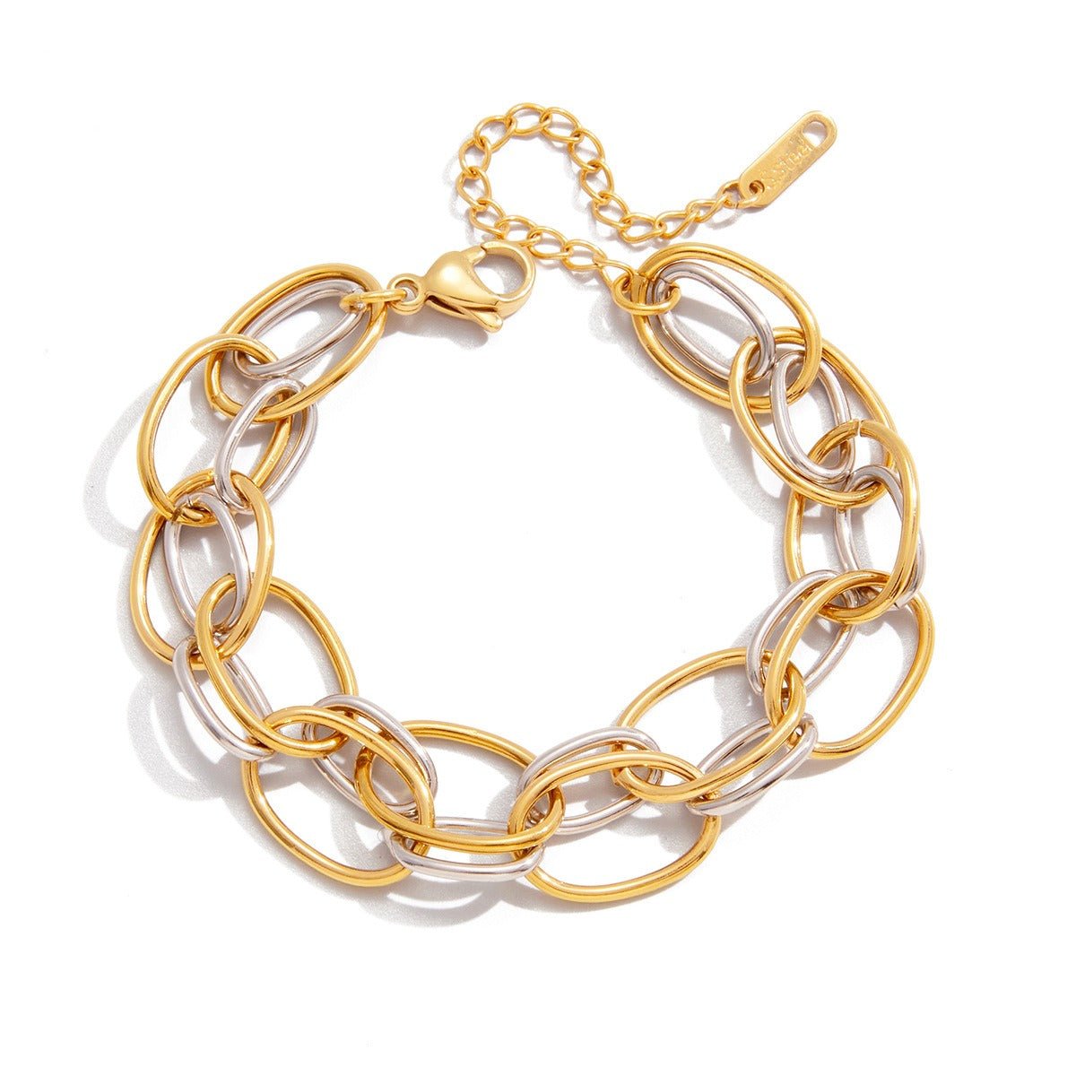 Velóra Sélene – Two - Tone Luxe Titanium Bracelet - VELORÁ