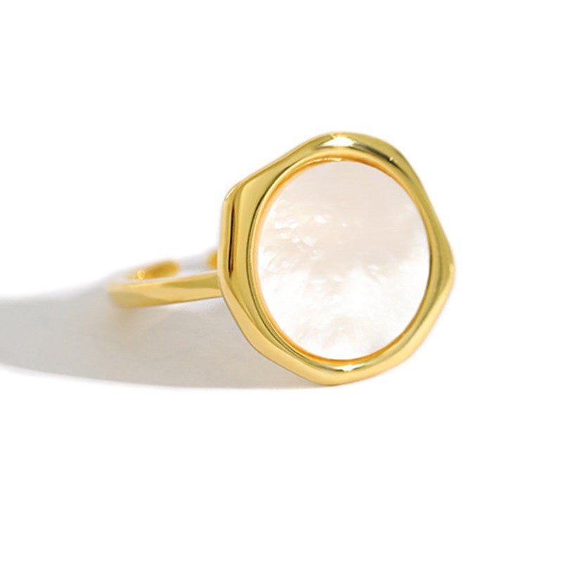 Velóra Shell Geometry Ring - VELORÁ