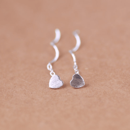 Velóra Textured Threader Earrings - VELORÁ