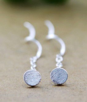 Velóra Textured Threader Earrings - VELORÁ