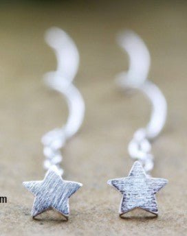 Velóra Textured Threader Earrings - VELORÁ